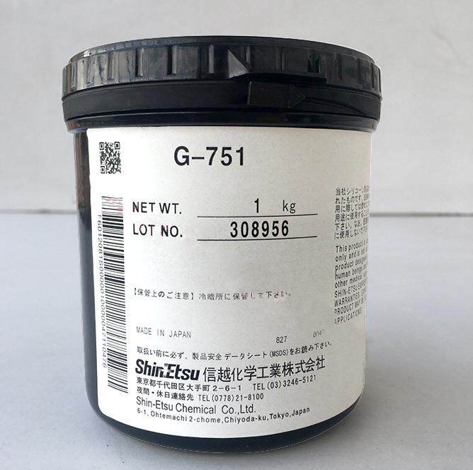 信越G-751高导热率散热硅脂CPU散热器纳米级硅脂导热硅脂灰色