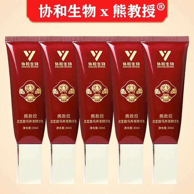 熊教授灵芝首乌养发神器，告别脱发烦恼，重塑秀发光泽✨