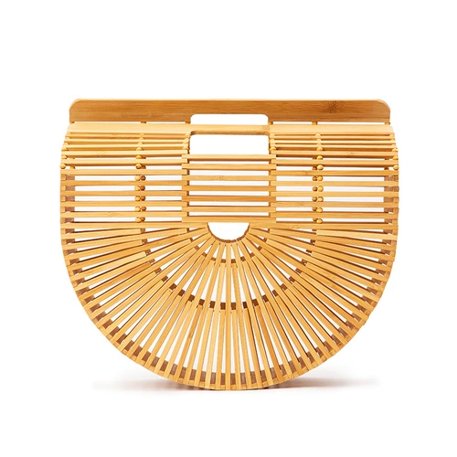 Европейские и американские бамбуковые стриптизметные сумки, соломенные сумки, пляжные каникулы и сумки для отдыха, бамбуковые сумки, бамбуковые корзины сумки