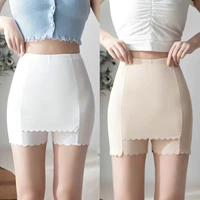 Шелковое белое защитное белье, 2 шт, телесного цвета