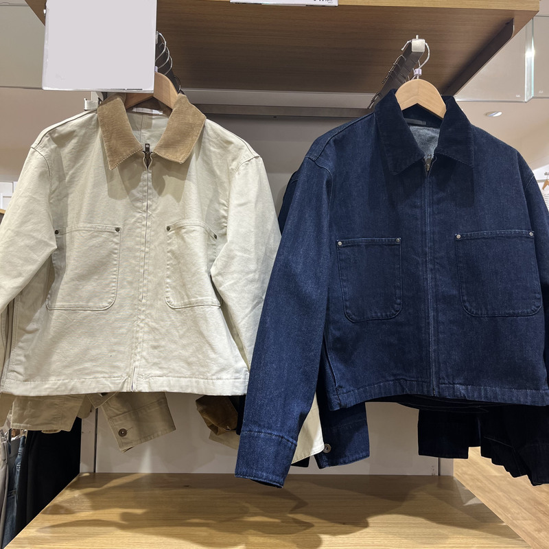 Japanese Style Women's Casual Zipper Short Jacket 2025 Autumn New Loose Coat Lapel Fashion Jacket 479208