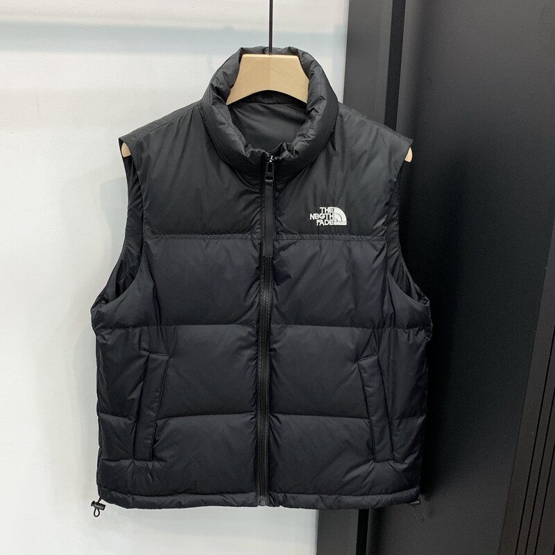 Winter down Vest for Men 2026 Korean Style Fashion Solid Color Versatile Casual Sleeveless Stand Collar down Jacket