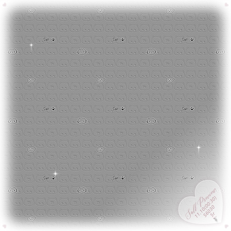 [Popular Cat Head Design] Universal and Versatile Cute Full-Screen Watermark Overlay for All Screens, Compatible with All Types of Images