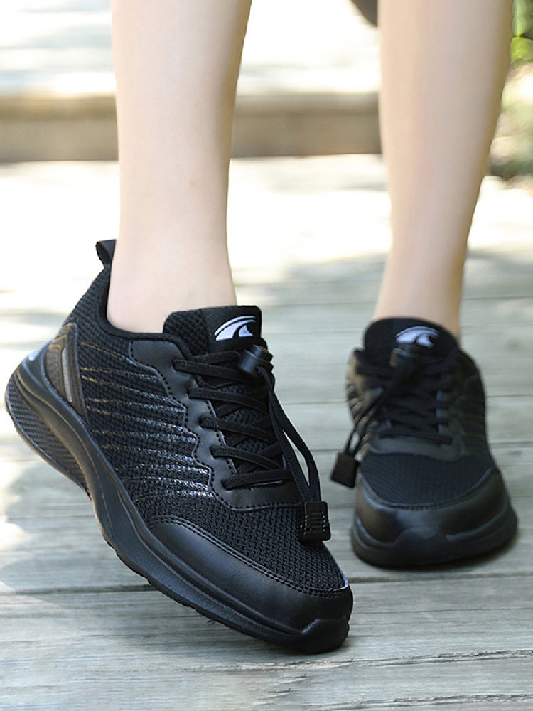 益生健步中老年健步鞋妈妈鞋秋季软底女休闲鞋散步鞋运动鞋