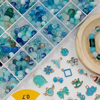 Бусины, аксессуары, коробка для хранения, 8-10мм, 300 шт