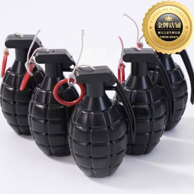 24 Colorful Smoke Toys That Can Smoke, Pull-Out Props, Realistic Grenade Models, Prank Items for Small Shops