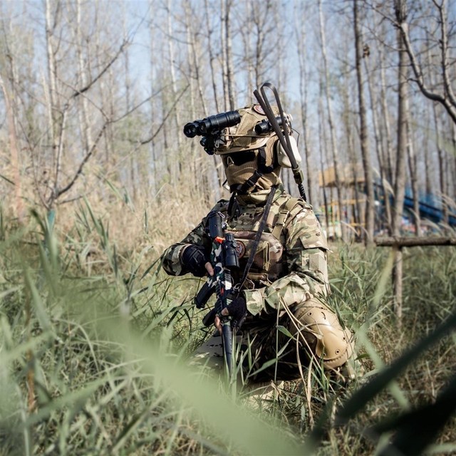 Delta Force Weilong Suit Full Set of Equipment Special Forces Combat Uniform Same Style Cosplay Children's Clothing Outfit