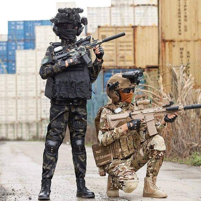 Delta Force Weilong Suit Cosplay-Style Children's Clothing Helmet Full Set of Equipment Tactical Combat