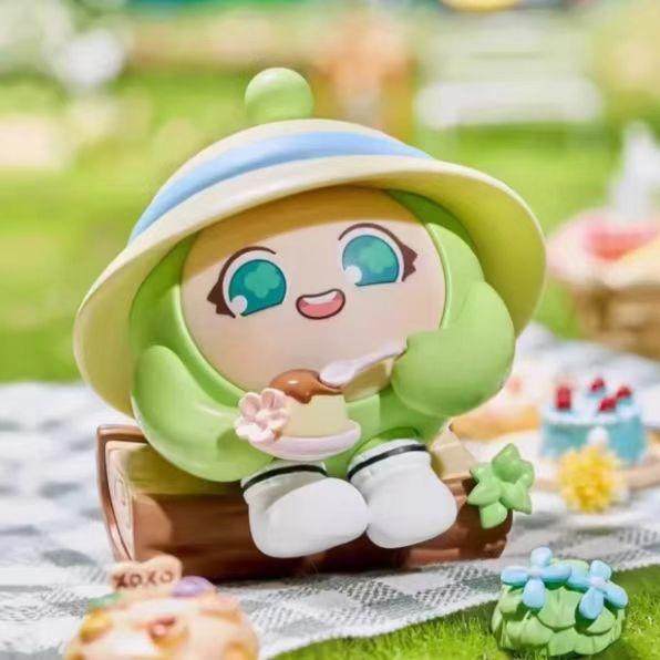 Egg Party Cute Trendy Toys Let's Go Picnic Series Blind Box Game Peripheral Cake Decoration Model for Children