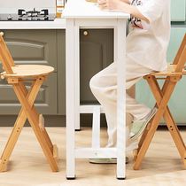 Backrest bar chair foldable living room high stool light luxury bar chair modern simple home restaurant bar stool