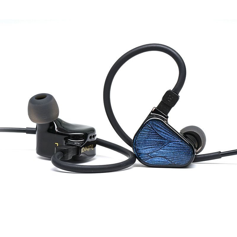 Проводные HiFi наушники truthear zero:blue2 有线入耳式hifi耳机双动圈3.5插头0.78插针 001