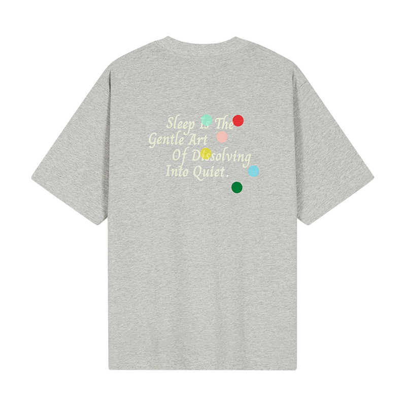 Mondaysleepingclub Sleep Art Series "Inspiration into Dreams" Printed Short-Sleeved T-Shirt Mondaysleepingclub Sleep Art Series "Inspiration into Dreams" Printed Short-Sleeved T-Shirt