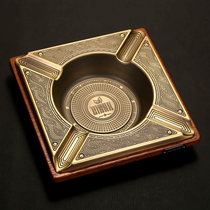 jiffeng monsoon cigar ashcigar ashtrays upscale pineapple gwood metal fashion large smoke cylinder retro creative