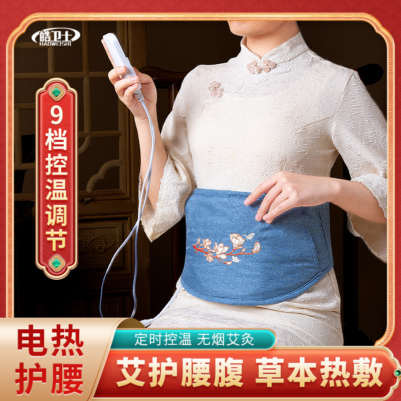 艾灸宝热敷包电加热腰带家用理疗熏蒸仪暖腰腹部艾灸包热敷袋背部