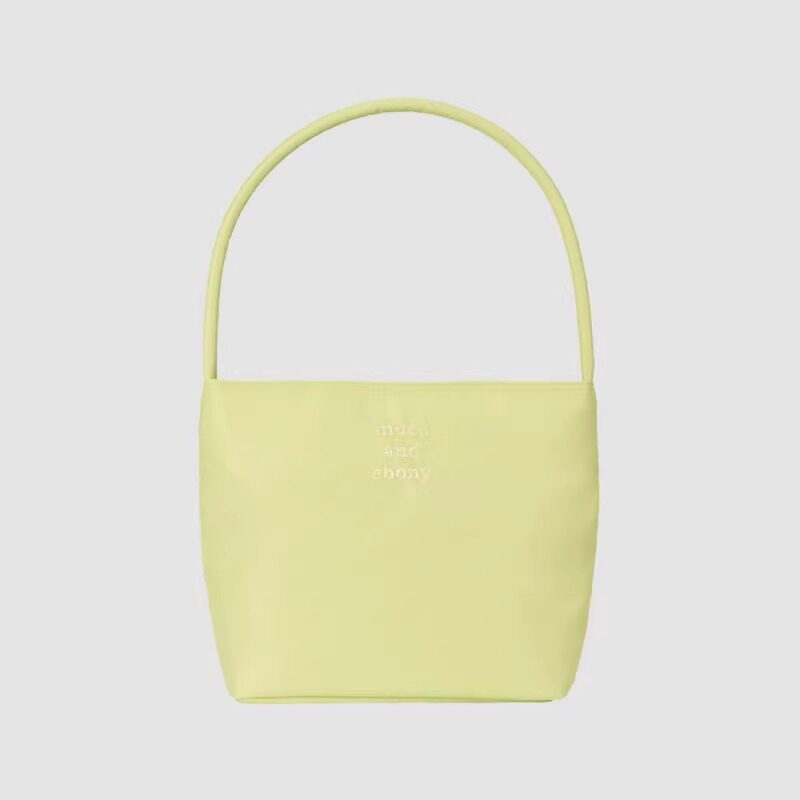 [Official Store] Mucu And Ebony Women's Nylon Tote Bag Shoulder Handbag Underarm Small Square Bag - Thumbnail 2