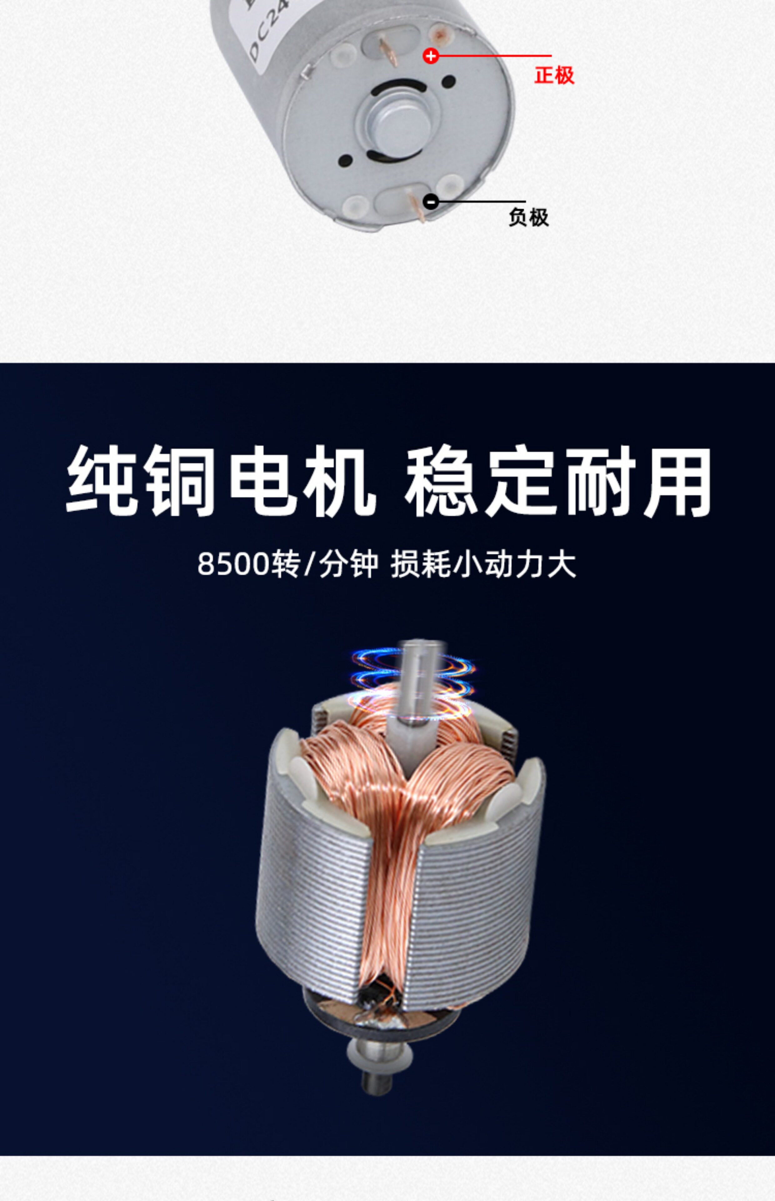 DC Motor 370 RF-370CB Mini DC Motor 12V-24V, 6000 RPM Slow Speed Motor ...