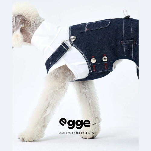 Egge Bellington японская ретро -джинсовая джинсовая ткань в комбинезон