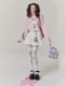 Iscreamcolour Mof Original Printed Design Short Skirt White Puffy Skirt Girl's Department Store