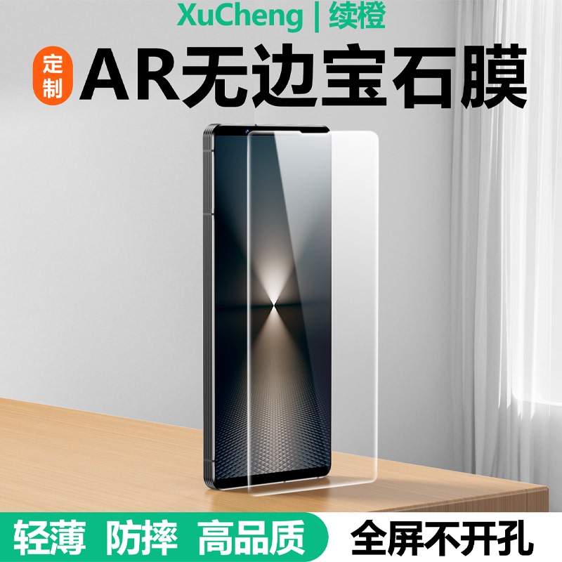 Tempered Glass Screen Protector for Sony Xperia 1 Iv, Full-Screen Hd Hydrogel Film, No Black Edges, Screen Protector for Mark 6, No Holes