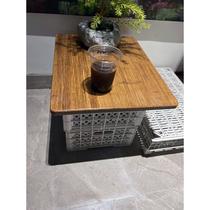 New product solid wood board anti-corrosion waterproof moisture-proof outdoor heavy bamboo desktop version wood board carbon sun protection fixed square shape rectangular
