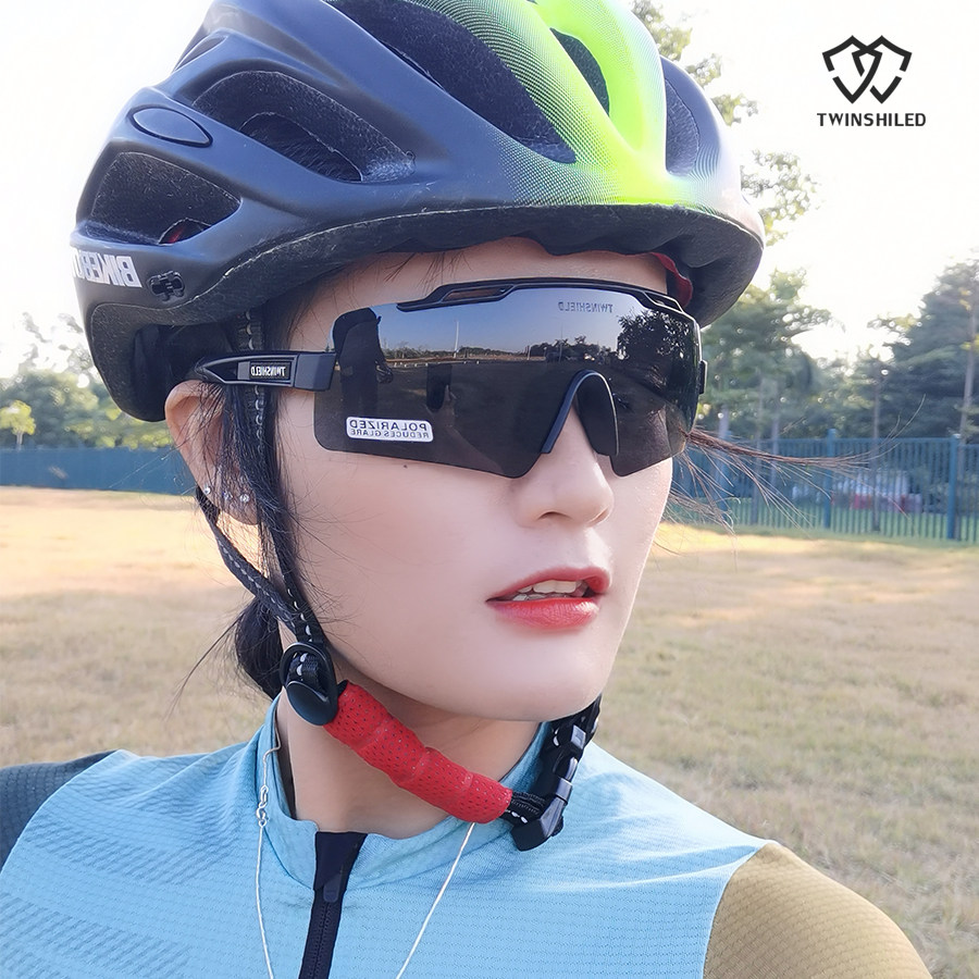 Cross-border outdoor running and wind-proof sports sunglasses fashion show-colored men and women bicycling glasses myopia