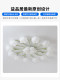 Ceiling Lamp 2026 Model Flower Design Super Bright Living Room Main Light French Cream Style Modern Simple Light Luxury Elegant Whole House Lighting
