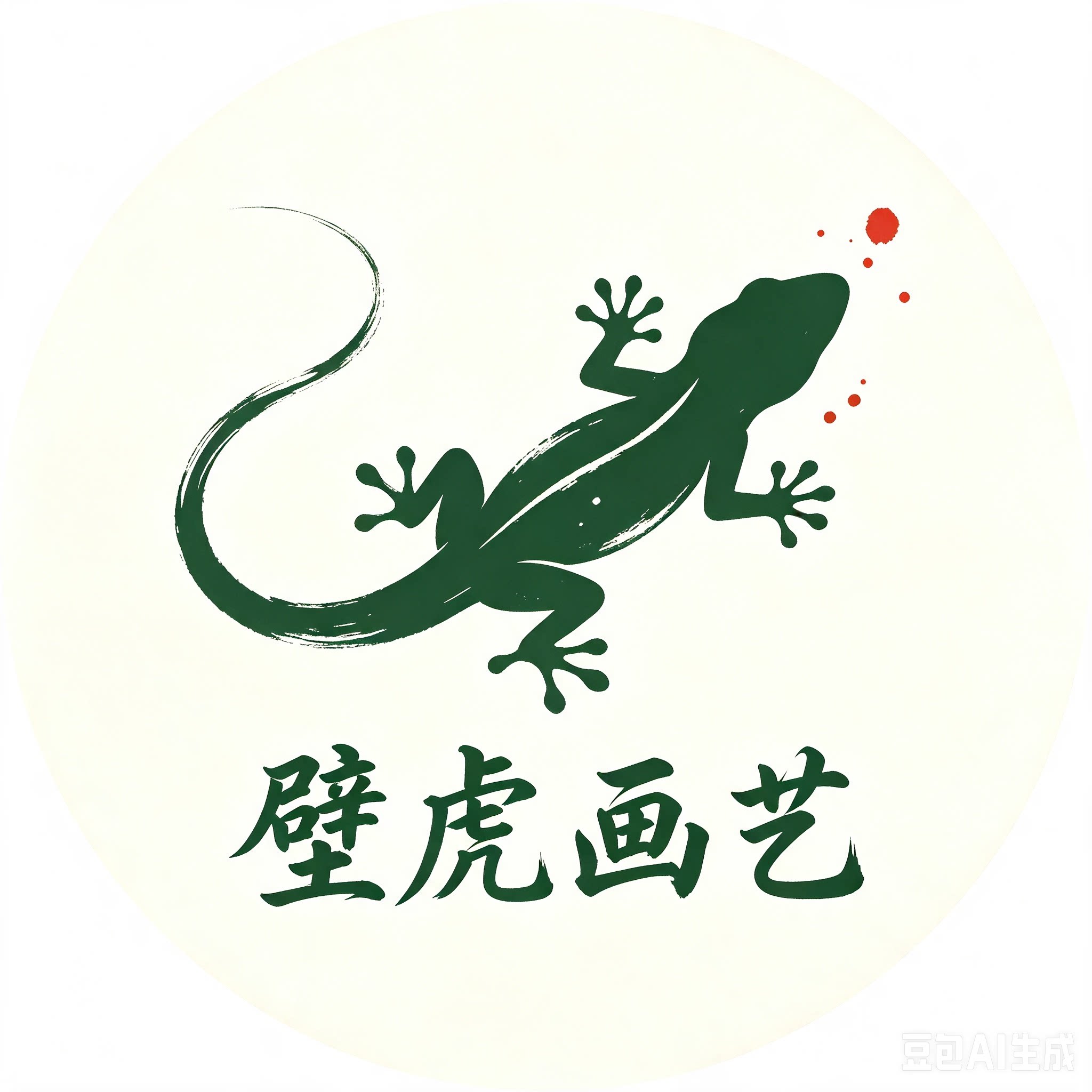 壁虎画艺