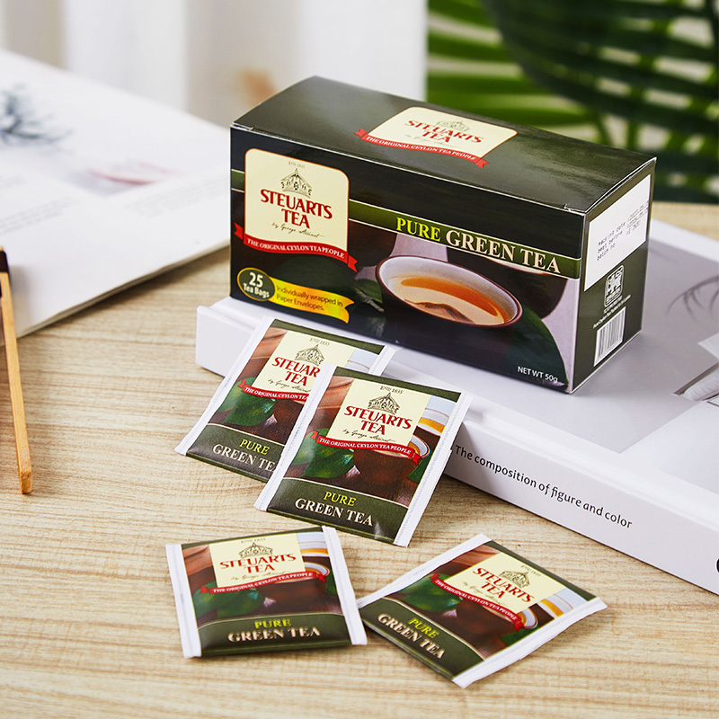 Steuartstea Ceylon Sri Lanka Ceylon Green Tea Tea Bags Afternoon Tea Imported
