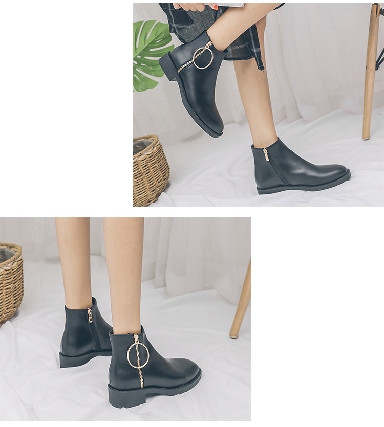 Bottes mi-saison femme en Caoutchouc - Ref 3250504 Image 27