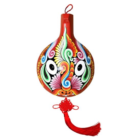 Volkskunst, Peking-Operngesellschaft, Feuerpferd, Löffel, Gesichts-Make-up, Dekoration, Anhänger, chinesische charakteristische Geschenke, Volkswandbehang-Zubehör