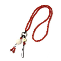 2023a agate mobile phone lanyard hanging neck detachable womens mobile phone chain strong and durable anti-fall and anti-lost rope net