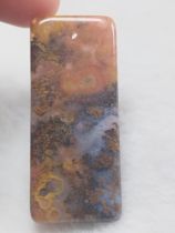 Warring States red agate Nanshan artistic conception brand