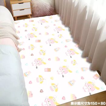 Lamb piano melody carpet ins cute girly heart bedroom bedside blanket balcony bay window mat living room floor mat