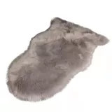 Полый стул из искусственной шерсти, стул-бабочка, круглое одеяло, утолщенный эркер, меховая барная стойка, туалетный стул, круглый пол