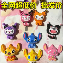 Mini plaster doll coloring toy childrens painted dyeing white embryo stall cartoon diy painting three-dimensional