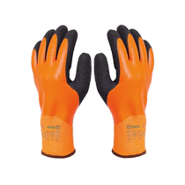 Shida Labor Protection Heat Insulation Cold Resistance Wear Resistance and Chemical Resistance Work Hand Protection Thickened Velvet Gloves for Men SF0511 12