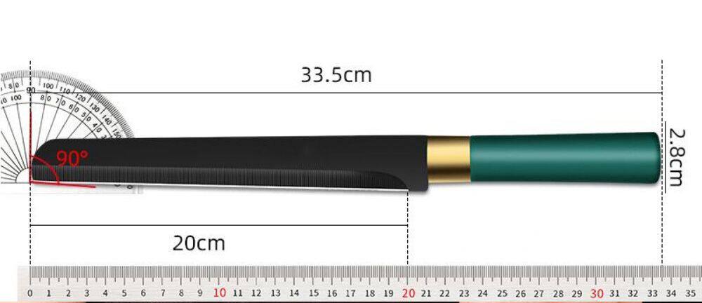 Комната с несколькими кроватями безопасность Фруктовый нож нержавеющей стали арбуз нож домой вода высокого сорта Фруктовый нож бизнес Острый нож для резки дыни зеленый , черный серый цвет 