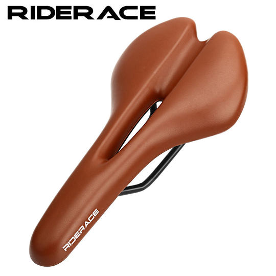 公路山地自行车中空坐垫舒适避震防水男女通用高弹复古坐垫鞍座