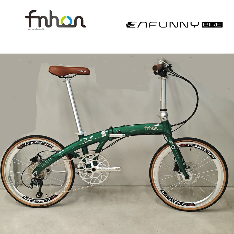 Guangzhou Fengxing Specializes in the 2025 Model Fnhon Fengxing Dolphin Folding Bike with Aluminum Alloy Frame and Ultra-Light Pd2018