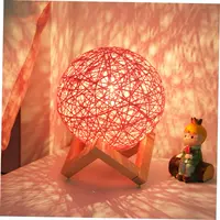 USB -заглушка -в модели 15см (Rose Red) Фиксированная яркость+ деревянная рама