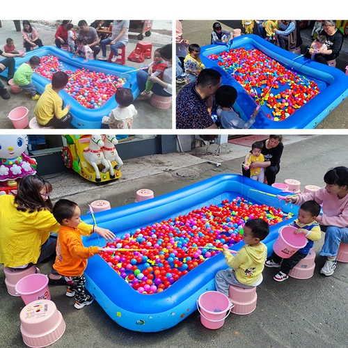 Надувной бассейн для рыбалки, игрушка