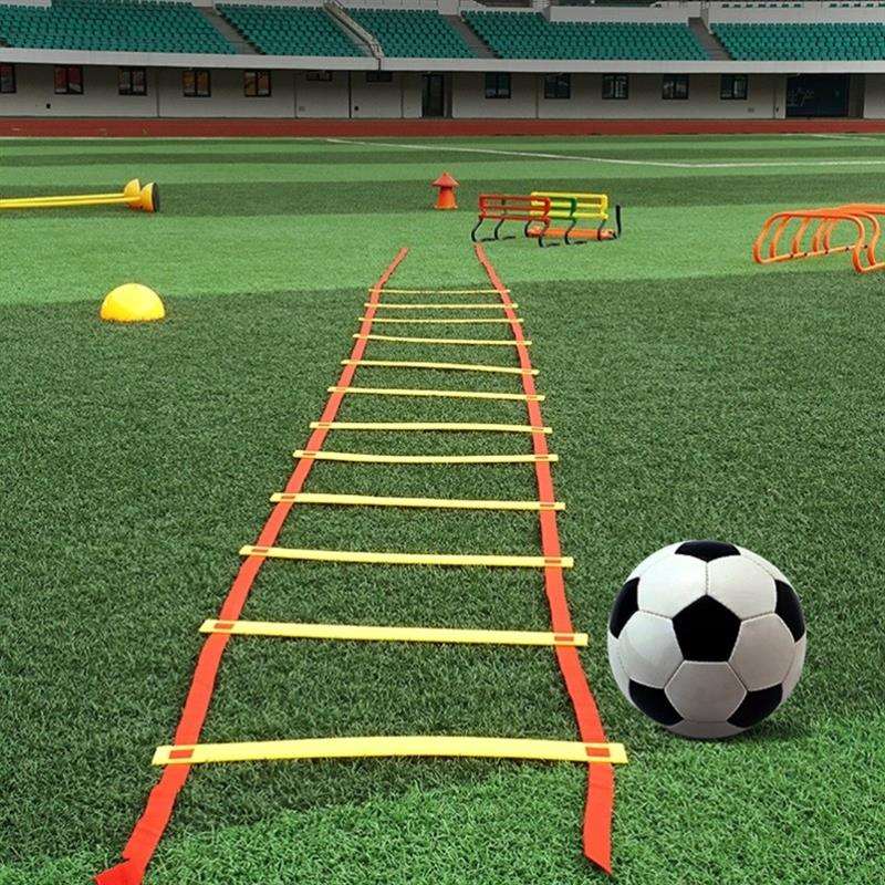 Ladder Speed Multifunction AGILE LADDER CHILDREN'S BASKET FOOTBALL PACE FITNESS SENSITIVITY TRAINING JUMPER LADDER SOFT LADDER ROPE LADDER-TAOBAO