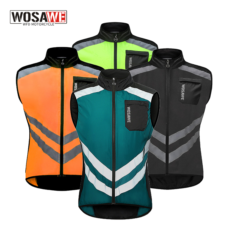 Wosavi Motorcycle All-Season Windproof Riding Vest, Lightweight Sun Protection Vest for Men and Women, Breathable and Quick-Drying Vest