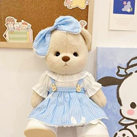 Деревянная юбка для пряжки синяя полоса костюм не включает обувь [не терпеть]