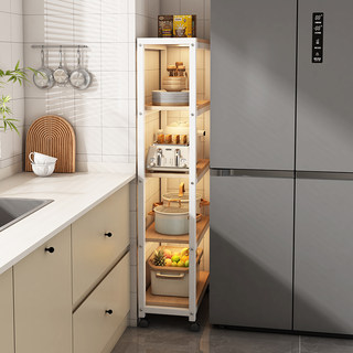 Rejilla para sándwich de cocina, almacenamiento lateral multifuncional para refrigerador, esquina estrecha, rejilla para horno microondas extraíble