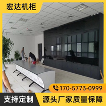 Customized paint monitoring TV wall cabinet multiscreen display cabinet landing monitor frame hanging bracket