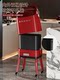 2026 New Model High-Legged Kitchen Trash Can, No Need to Bend Over, Stylish Design for Living Room, Large Capacity, with Wheels, Movable Bin