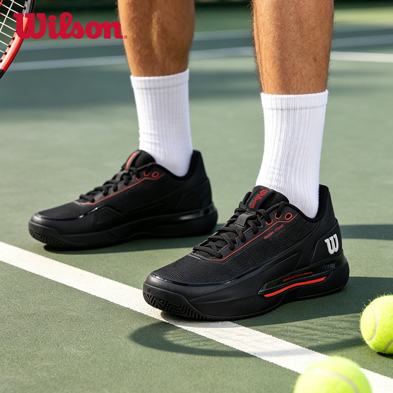 Wilson Rush Tour 5 Wilson Men's Tennis Shoes 2026 New Player Professional Competitive Tennis Shoes Wilson Rush Tour 5 Wilson Men's Tennis Shoes 2026 New Player Professional Competitive Tennis Shoes