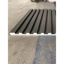 Chinese style exterior wall decoration corrugated board foam ceramic line decoration EPS foam Roman column head shape column cap line