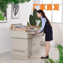 Xinjiang Tibet Multimedia Podium Steel Lecture Podium School Classroom Teacher Conference Room Pei Jue Podium